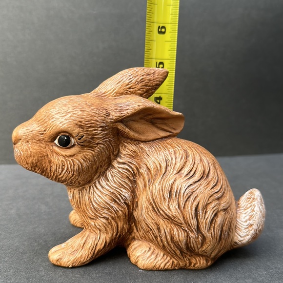 Ceramic Brown Bunny - Picture 7 of 8